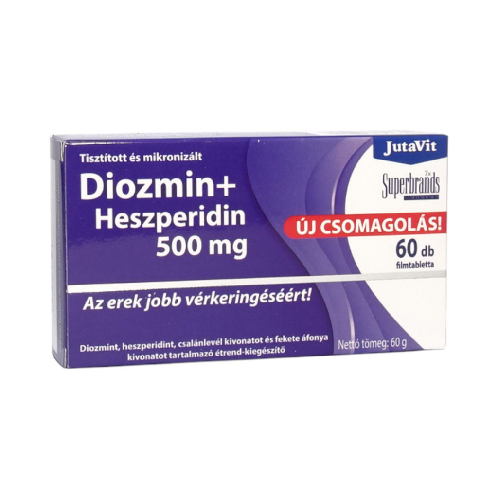 JutaVit Diosmin + Hesperidín 500 mg 60 tabliet
