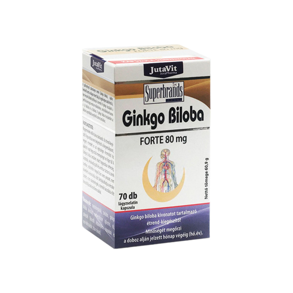 JutaVit Ginkgo Biloba Forte 80 mg 70 ks