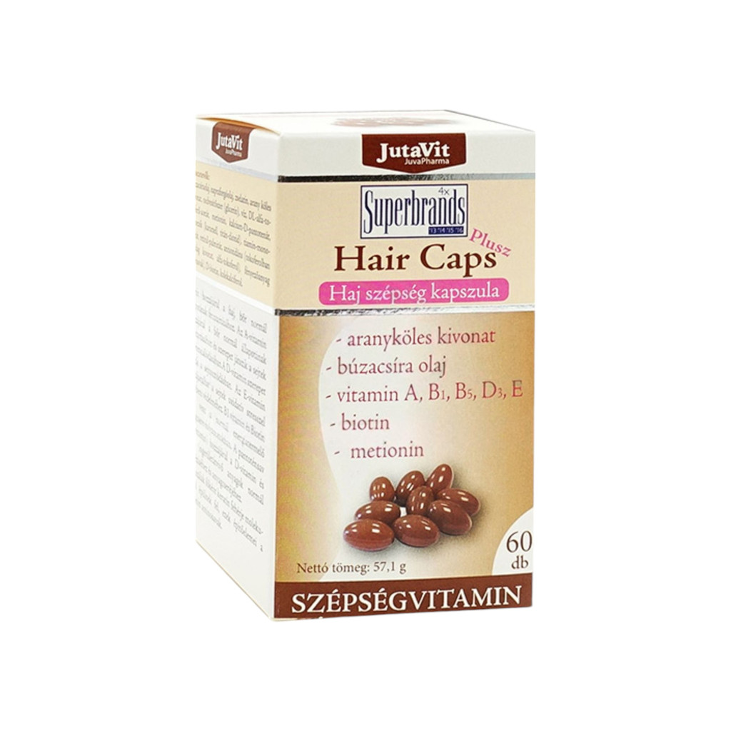 Jutavit Hair Caps 60 pcs