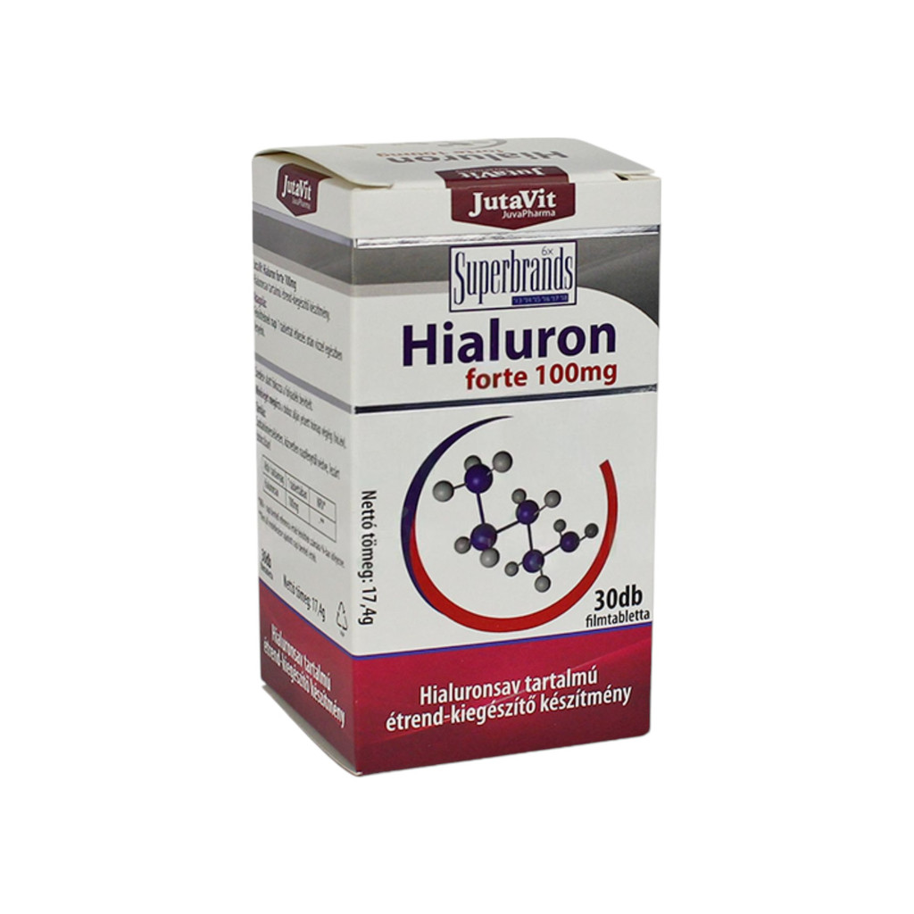 Jutavit Hialuron Forte 100 Mg, 30 buc