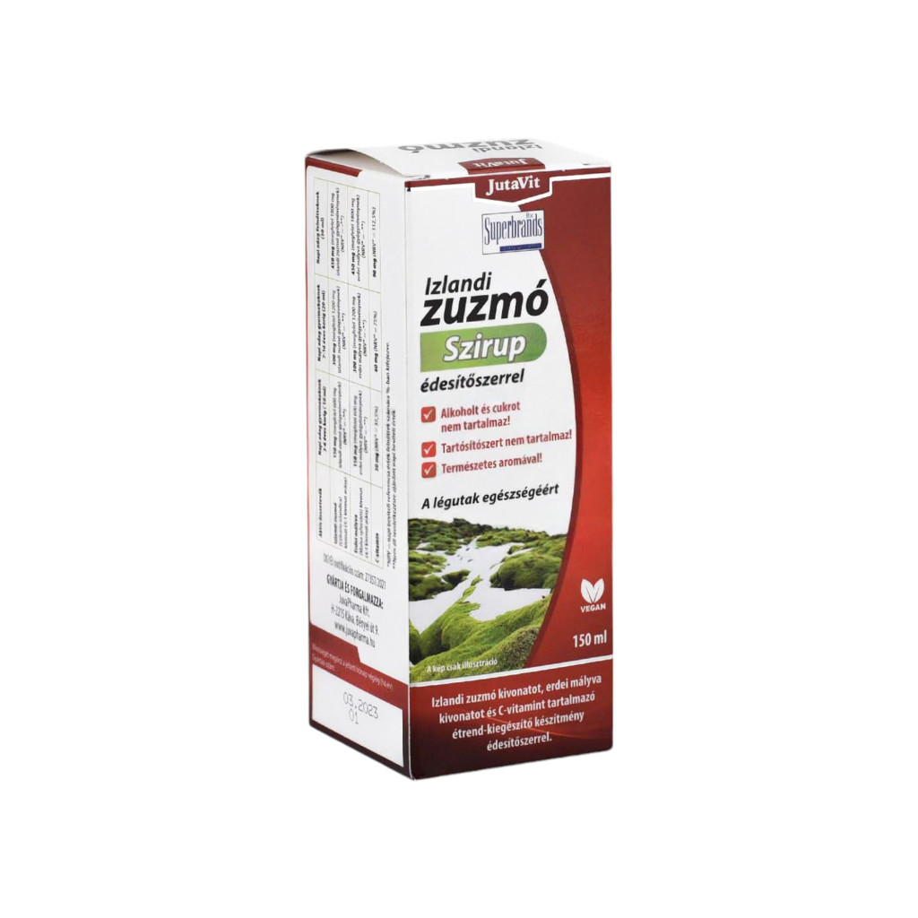 Isländischer Moos-Sirup von JutaVit (Alkohol- und zuckerfrei!) 150 ml