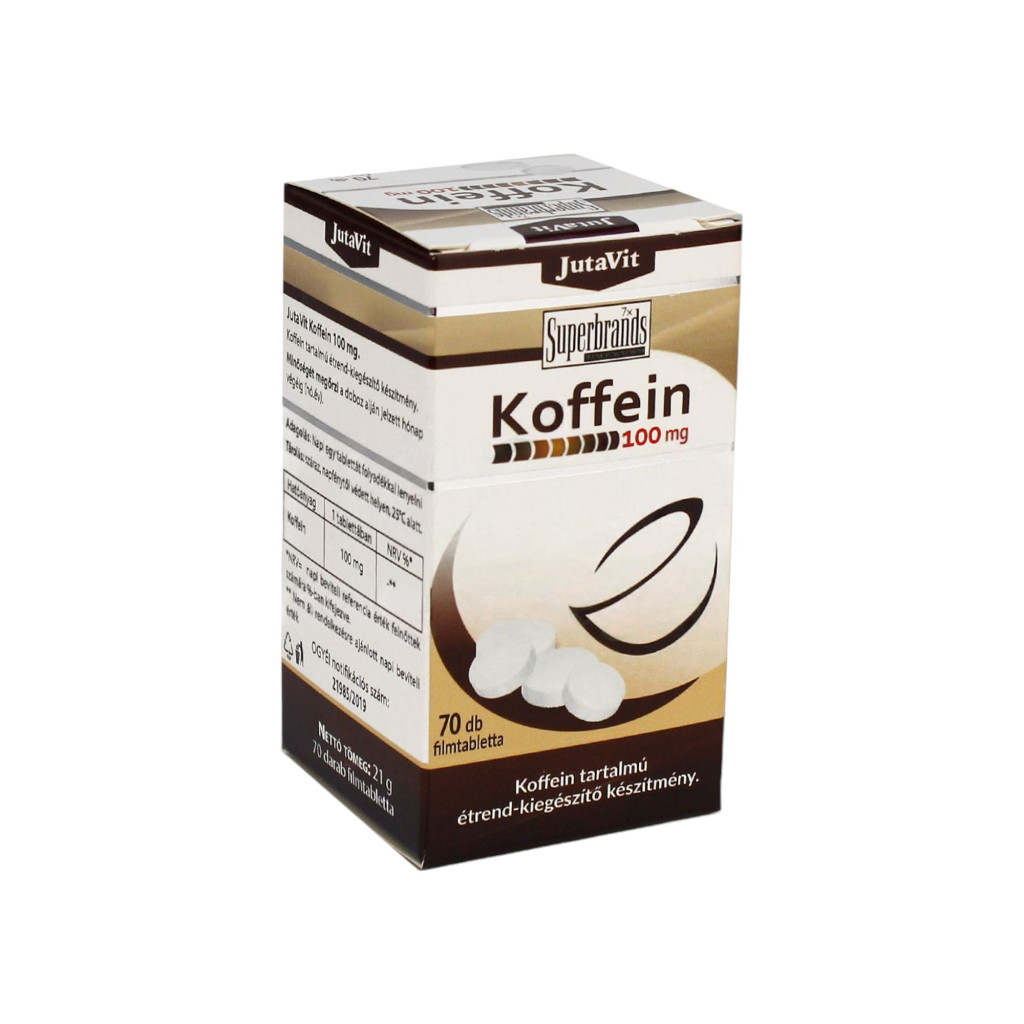 JutaVit Kofeín 100mg 70 ks