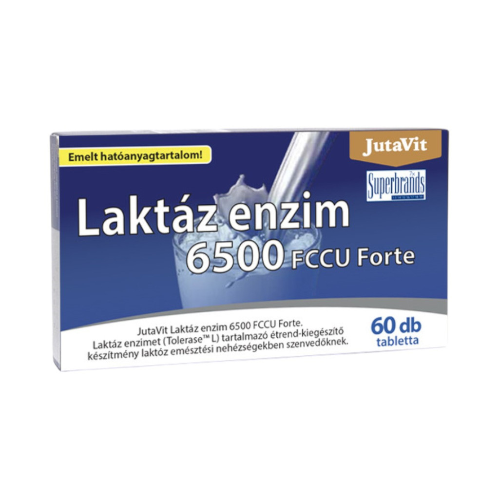 JutaVit Laktáza Enzym 6500 FCCU Forte 60 ks