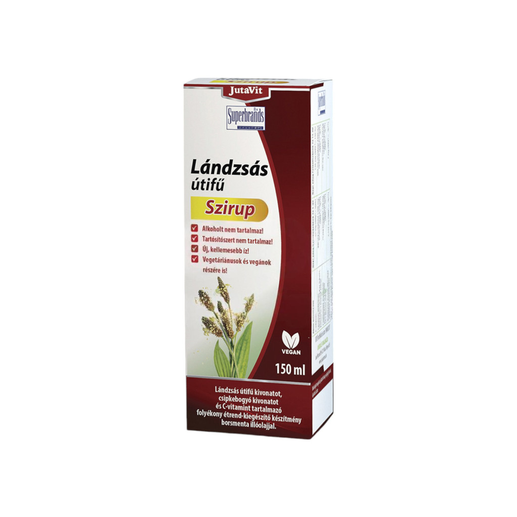 JutaVit Lándzsás Útifű Szirup 150 ml