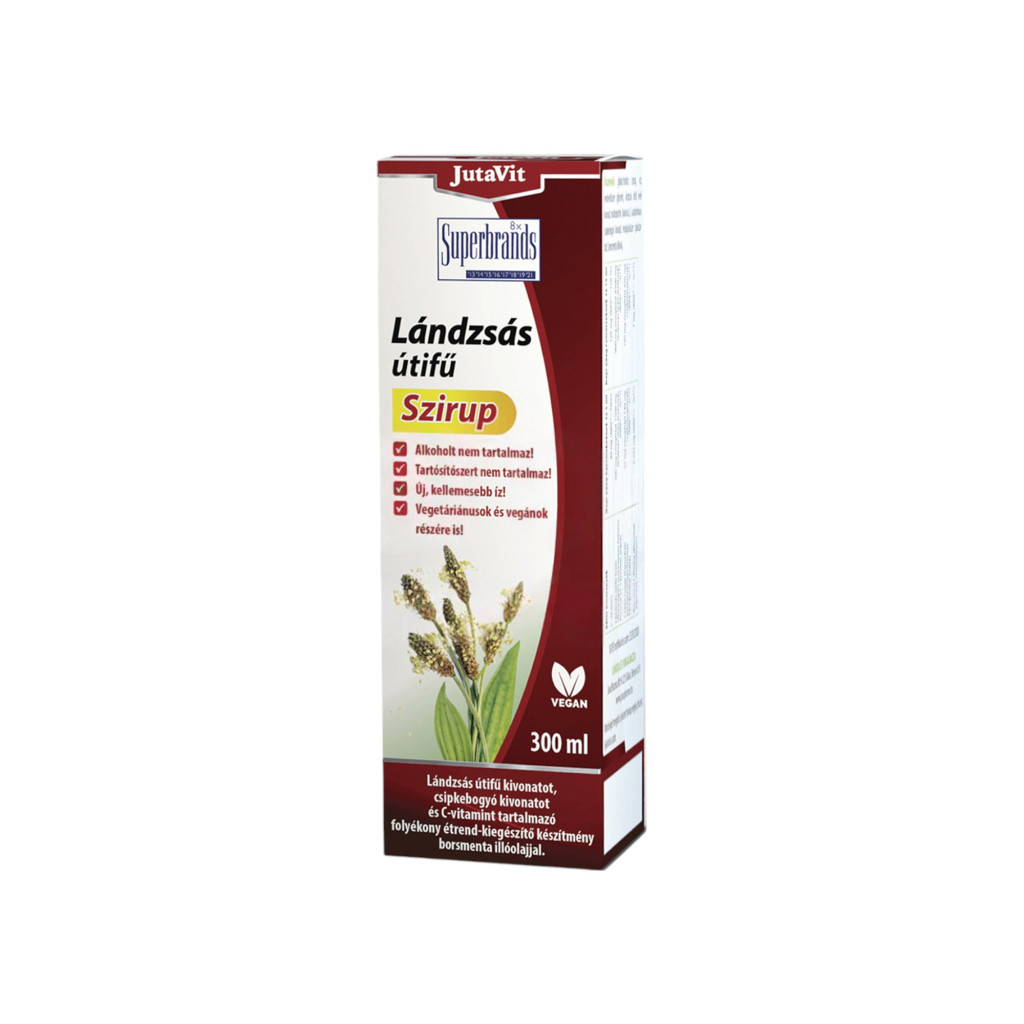 Syrop JutaVit z Babką lancetowatą 300 ml