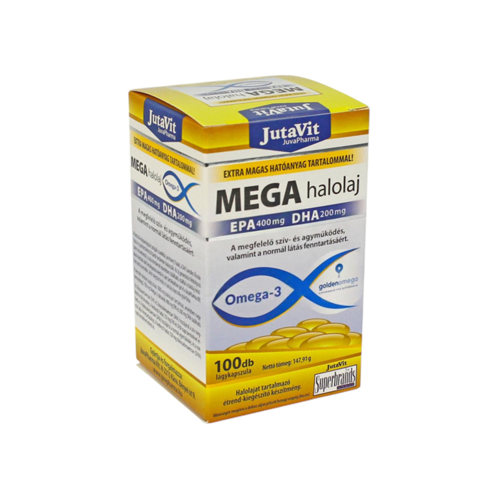 JutaVit Mega Fischöl Omega-3 100 Stk