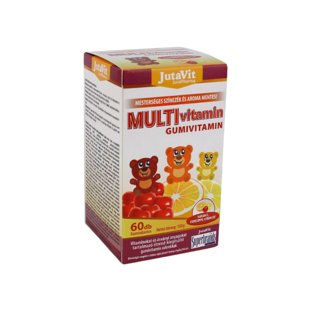Vitamine multivitamine Jutavit pentru copii cu gumă 60 bucăți