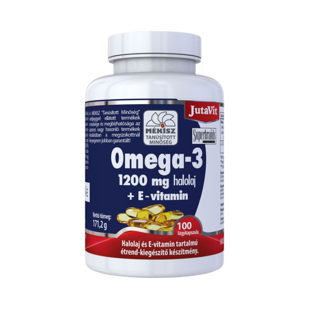 JutaVit Omega-3 - Fischöl Pro 1200 mg 100 Stk.