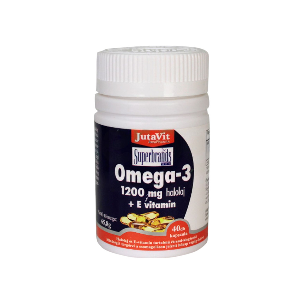 JutaVit Omega- 3 - Pro Halolaj 1200 mg 40 db