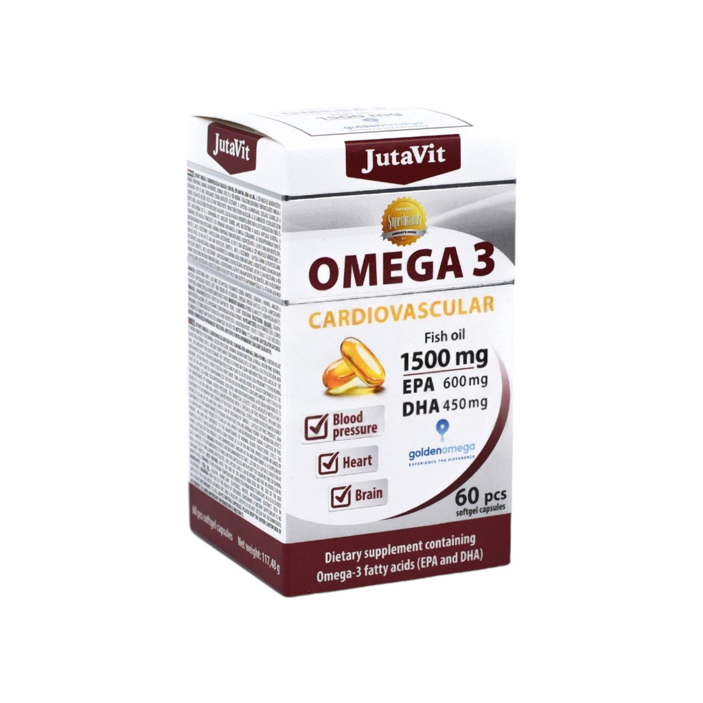 Jutavit Omega-3 Cardiovascular 1500mg 60 szt