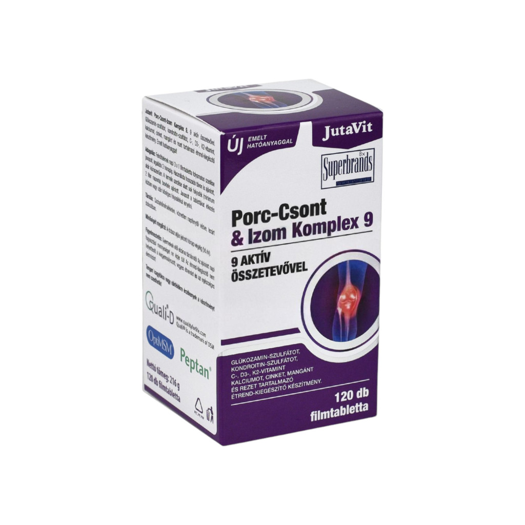 JutaVit Bone-Cartilage-Muscle Complex 9, 120 tablets