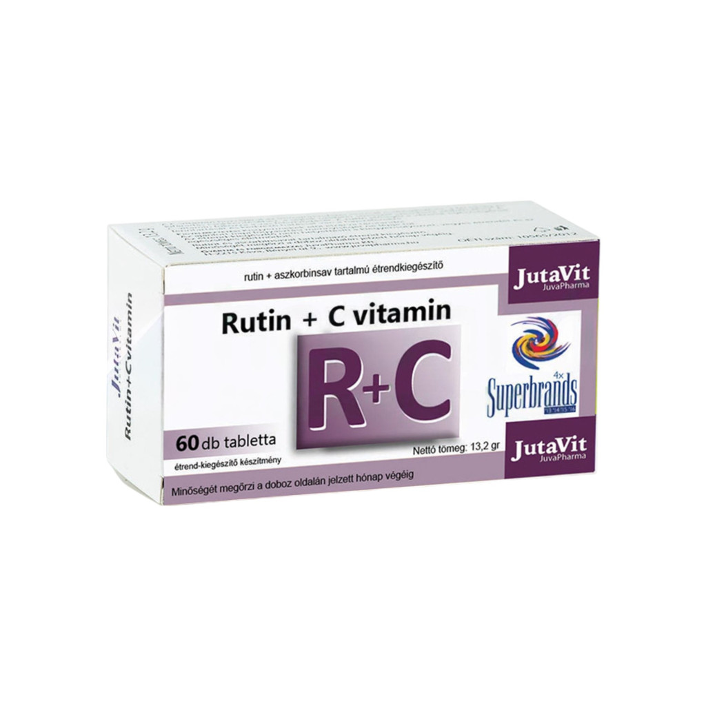 Jutavit Rutin + C-Vitamin 60 pcs