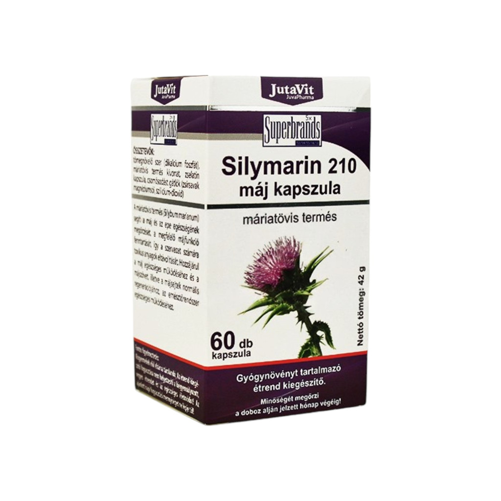 Kapsel JutaVit Silymarin 210 Leber 60 Stück