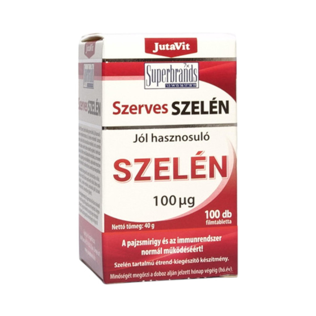 JutaVit Organický Selen 100 mcg 100 ks
