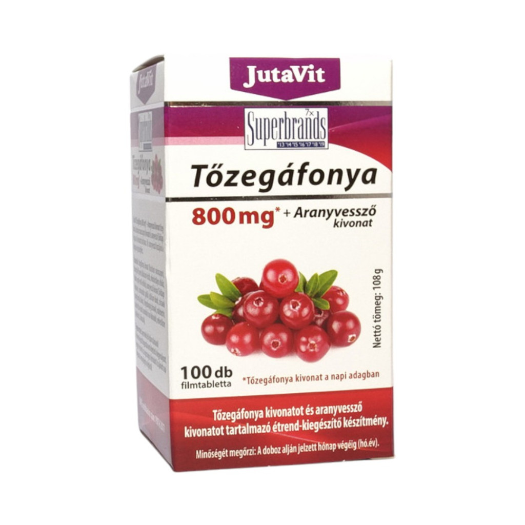 JutaVit Preiselbeere 800 mg + Goldrutenextrakt Tablette 100 Stk