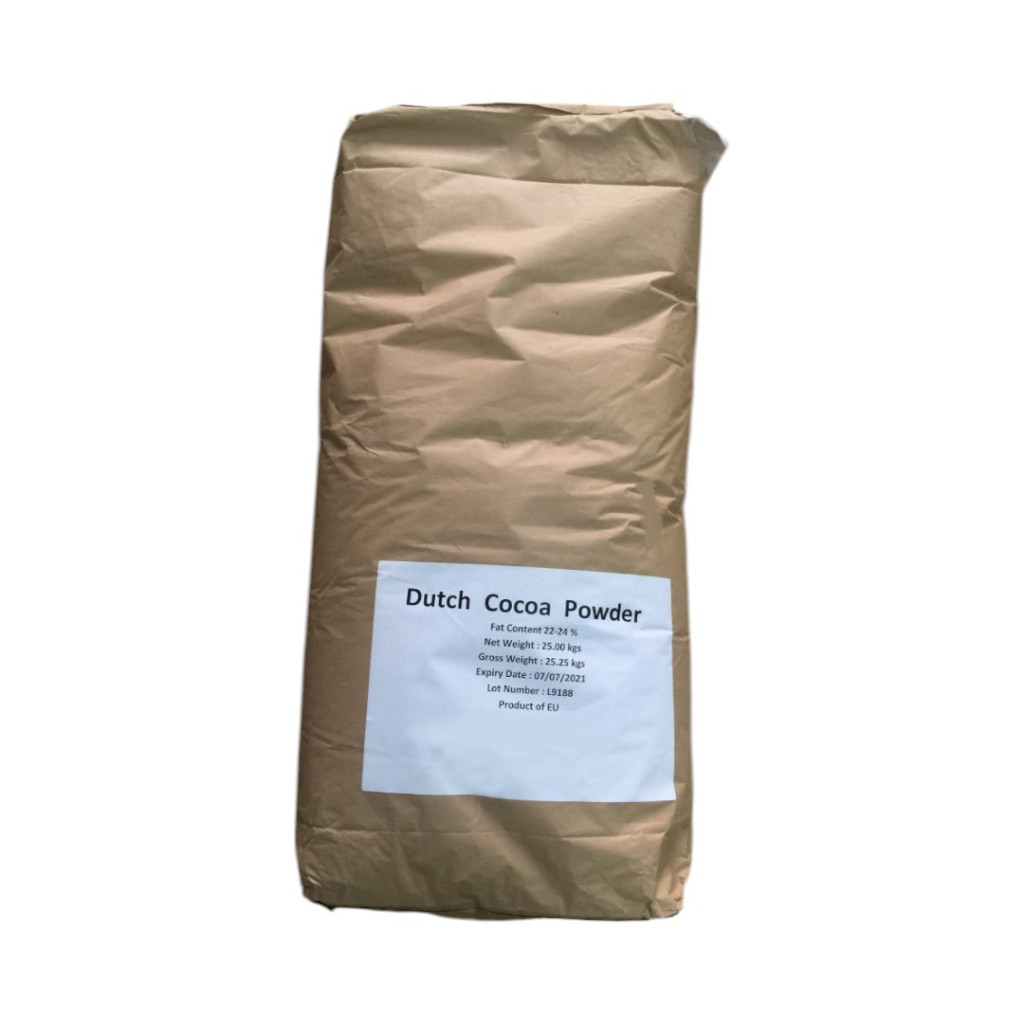 Cocoa powder 22-24% Dutch 25kg bulk