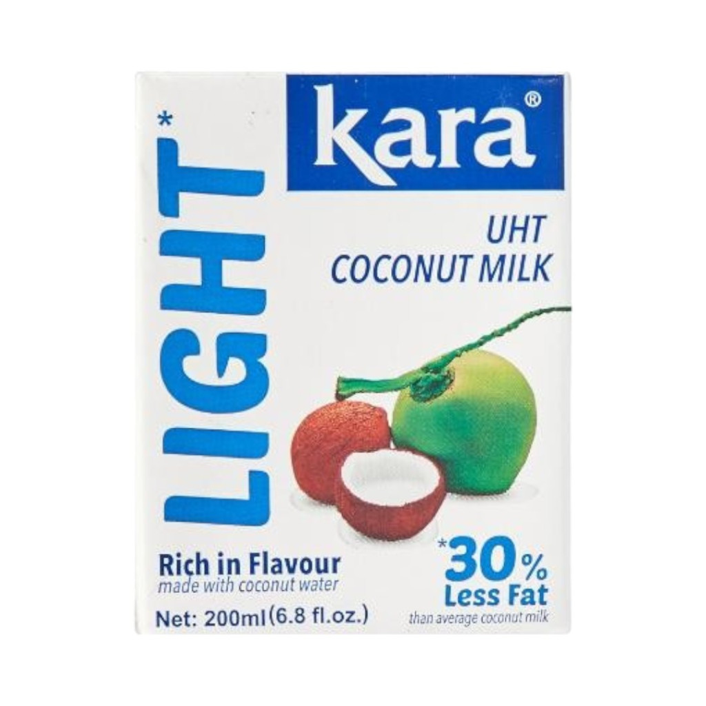 Lapte de cocos clasic light Kara, 200 ml