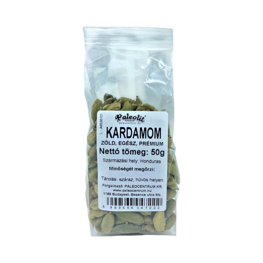 Grüner Kardamom, ganz, Premium 50g Paleo