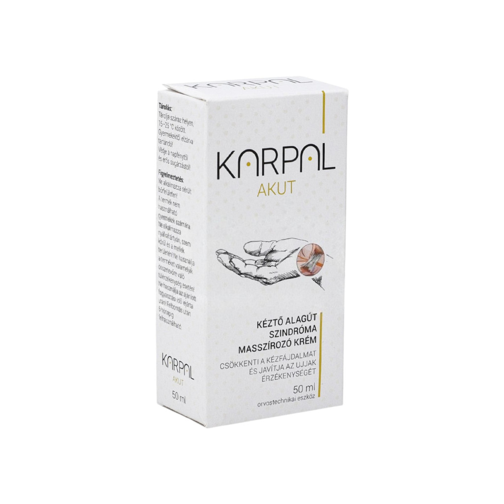 Massagecreme für das akute Karpaltunnelsyndrom der Hand, 50 ml