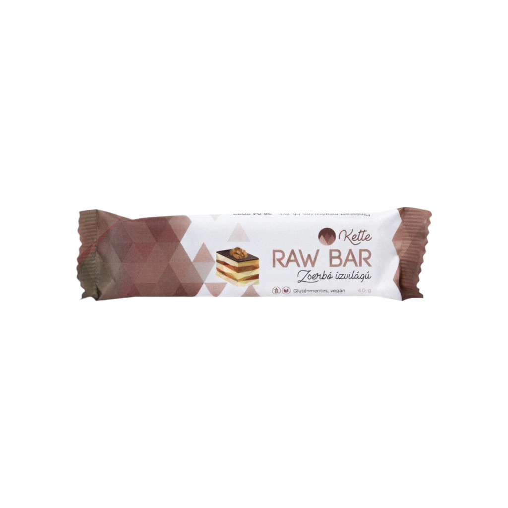 Kette raw bars zserbó ízvilágú szelet 40 g