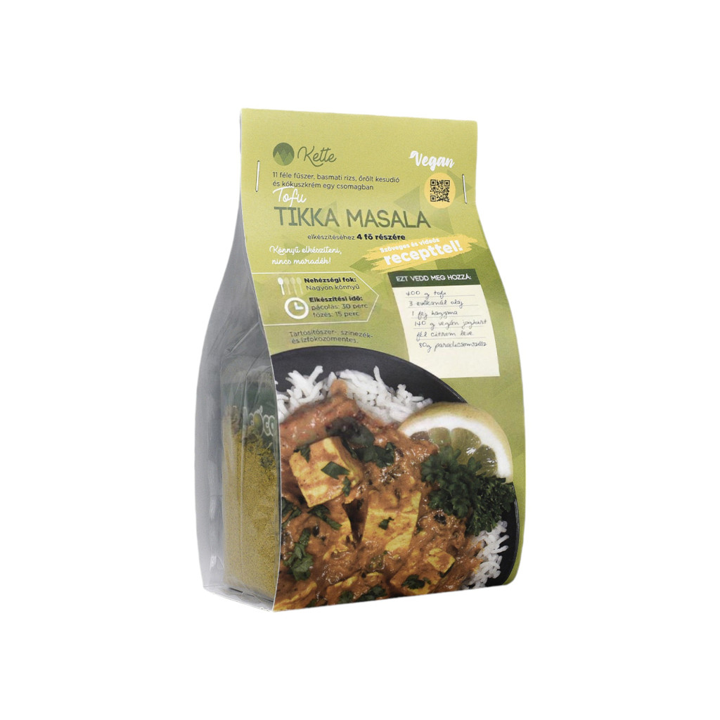 KETTE VEGAN TOFU TIKKA MASALA BASMATI RIZZSEL 495G