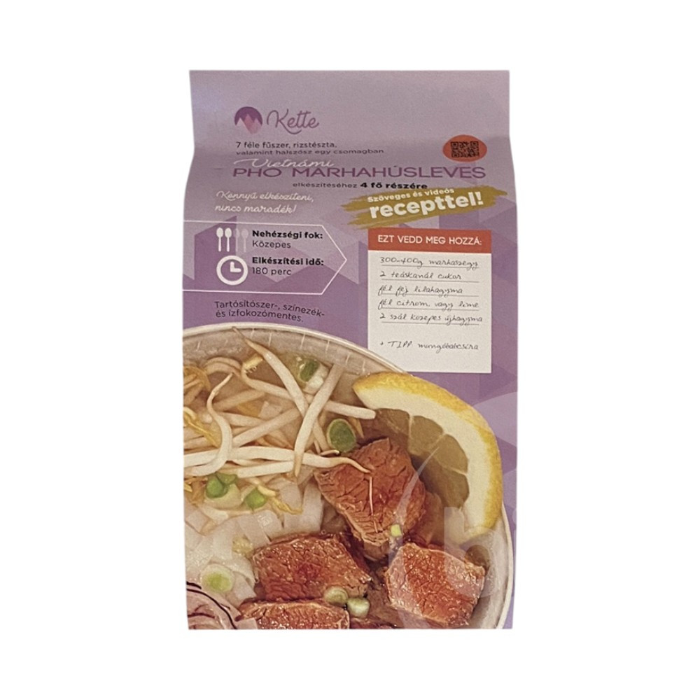 Kette vietnámi pho leves 227 g