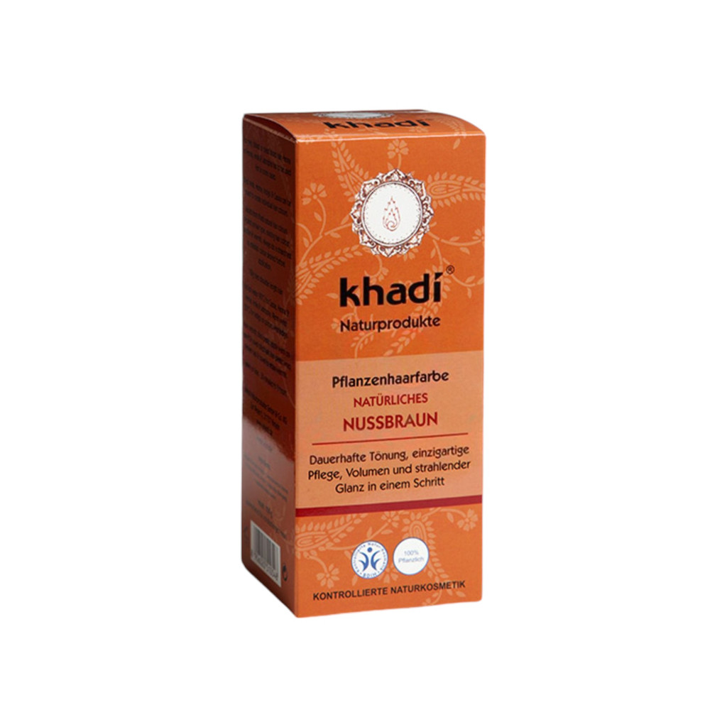 Khadi bio hajfesték por mogyoró 100 g