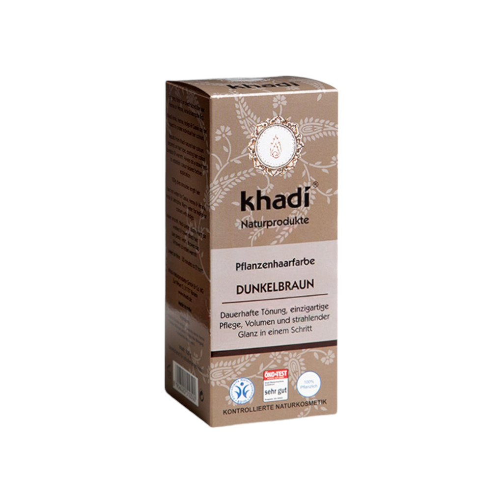 Khadi bio hajfesték por sötétbarna 100 g