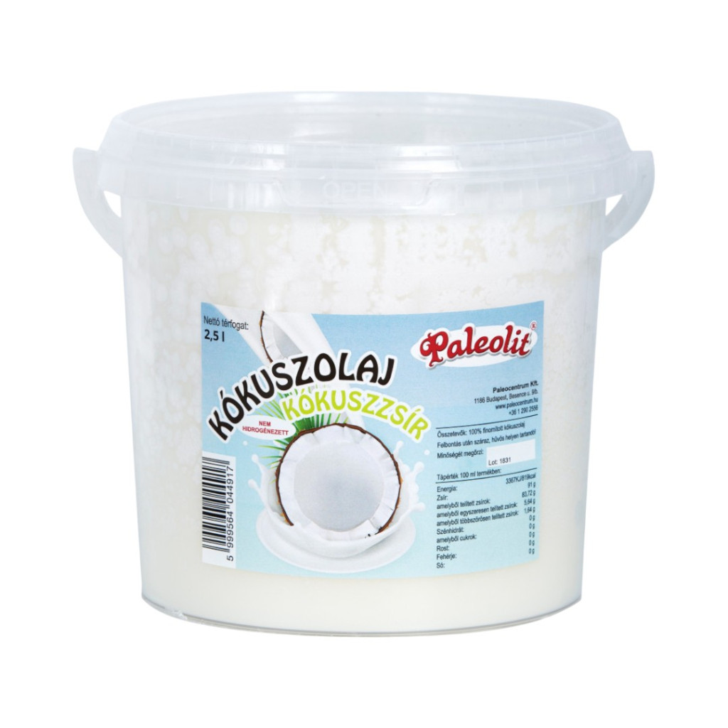 Ulei de cocos 2,5l Paleo