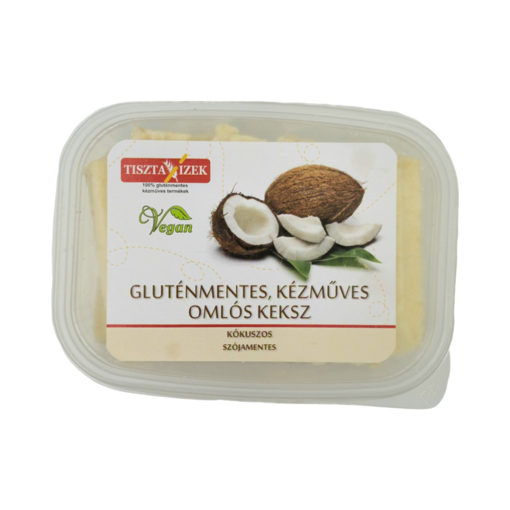 Coconut fluffy cookie 180g Pure Flavors gluten-free, artisanal