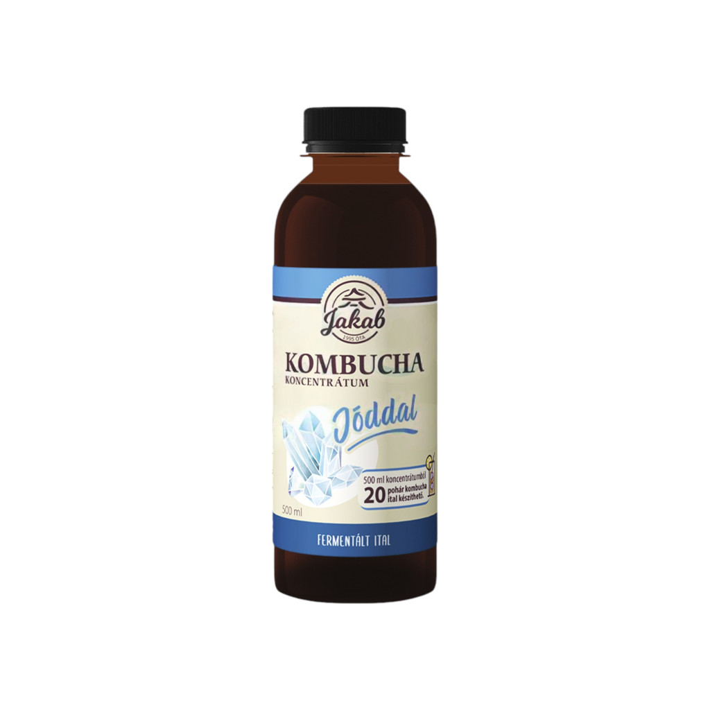 Concentrat de ceai Kombucha îmbogățit cu iod 500 ml