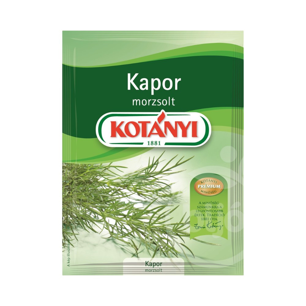 Kotányi kaporlevél szeletelt 11 g