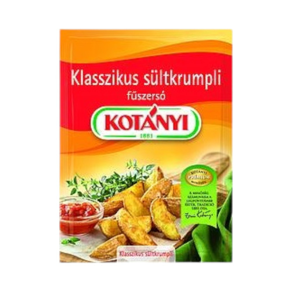 Kotányi klasszikus sültkrumpli fűszerkeverék 20 g