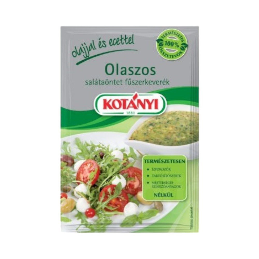 Kotányi salátaöntet por olaszos 13 g