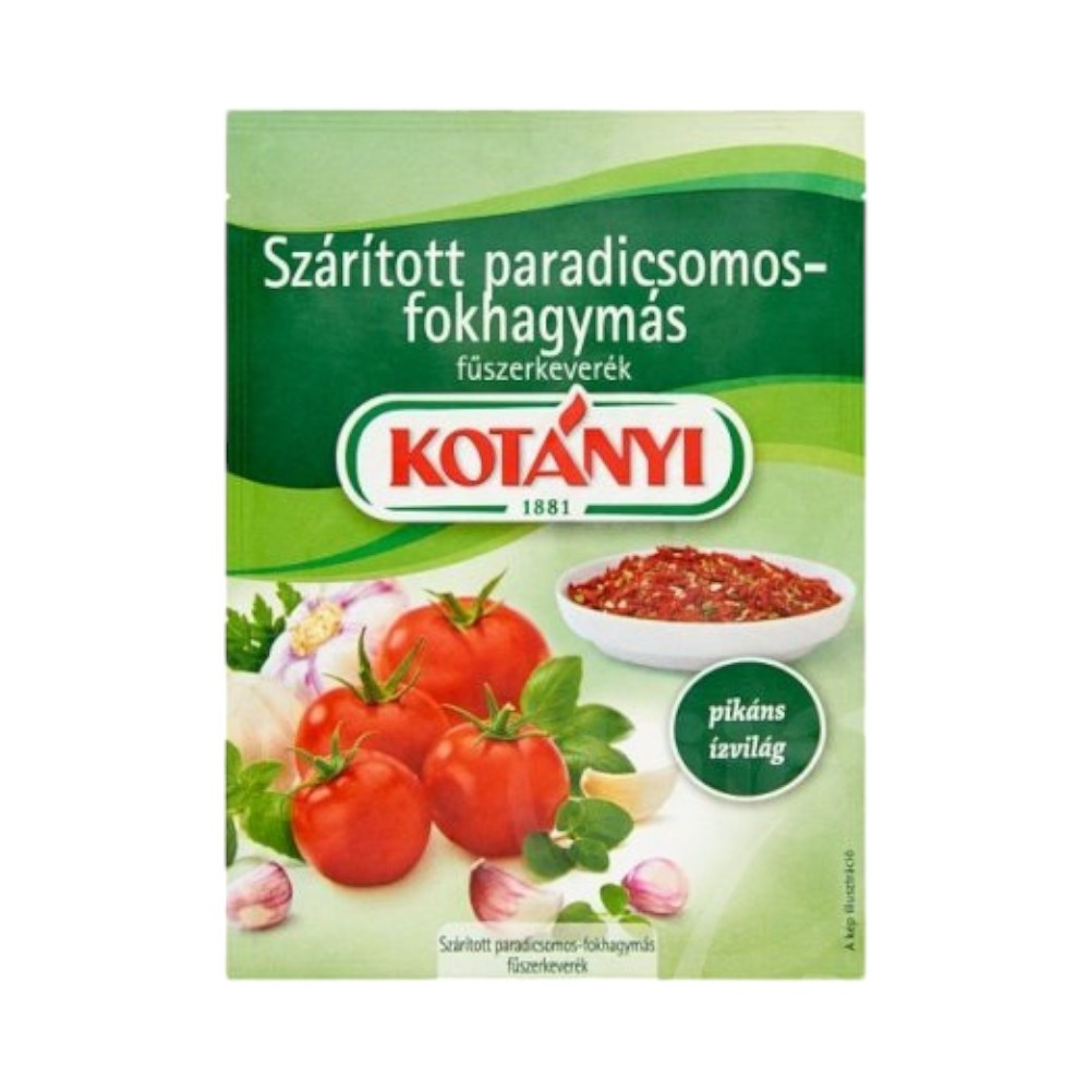 Kotányi szárított paradicsomos-fokhagymás fűszerkeverék 25 g
