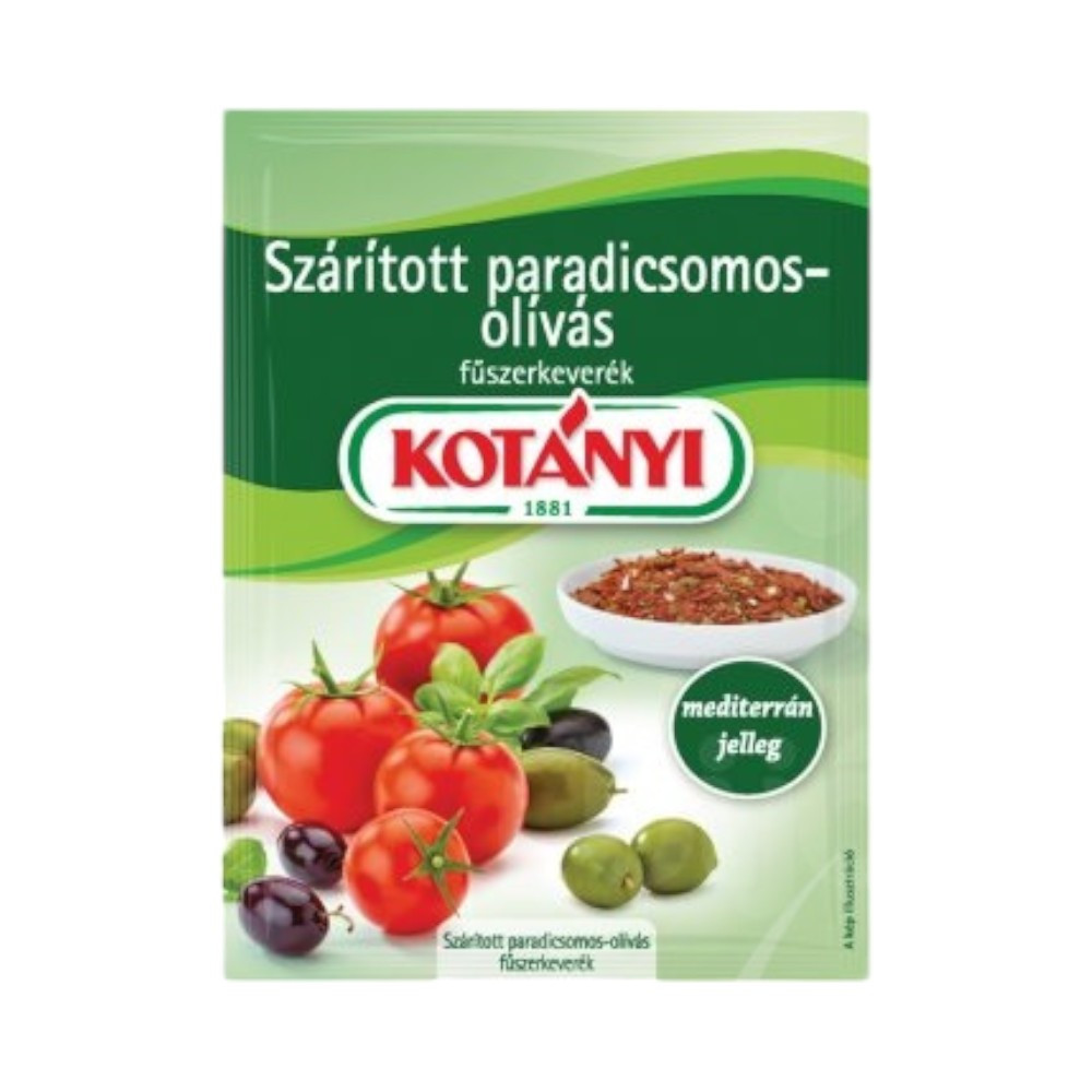Kotányi szárított paradicsomos-olívás fűszerkeverék 25 g