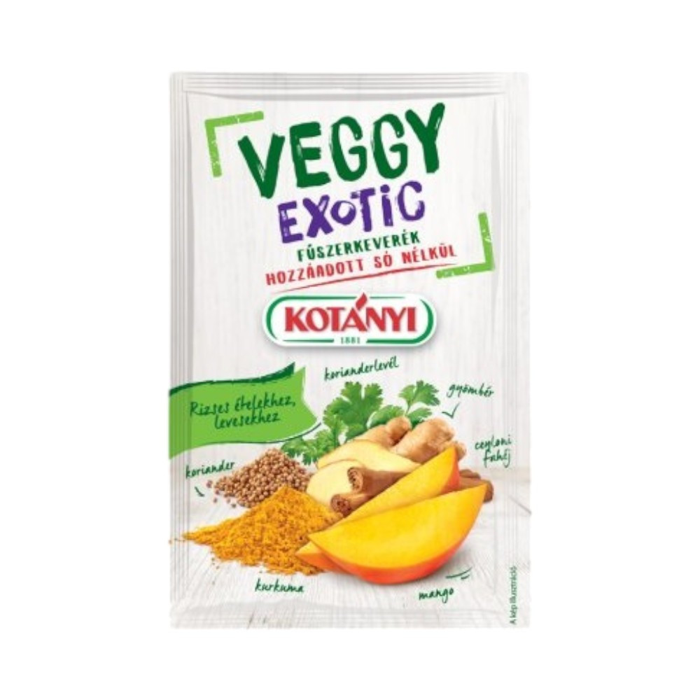 Kotányi veggi exotic fűszerkeverék 25 g