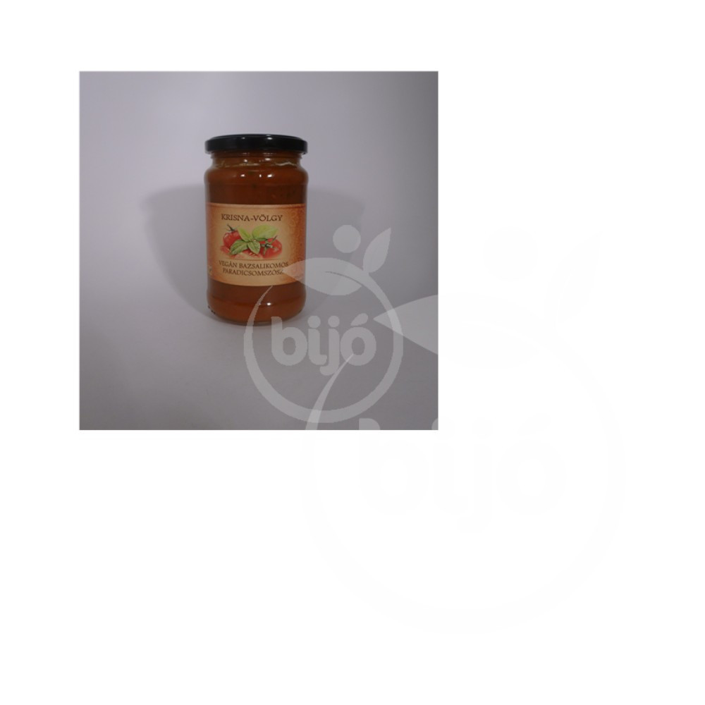 Krisnavölgyi bazsalikomos paradicsomszósz 340 g