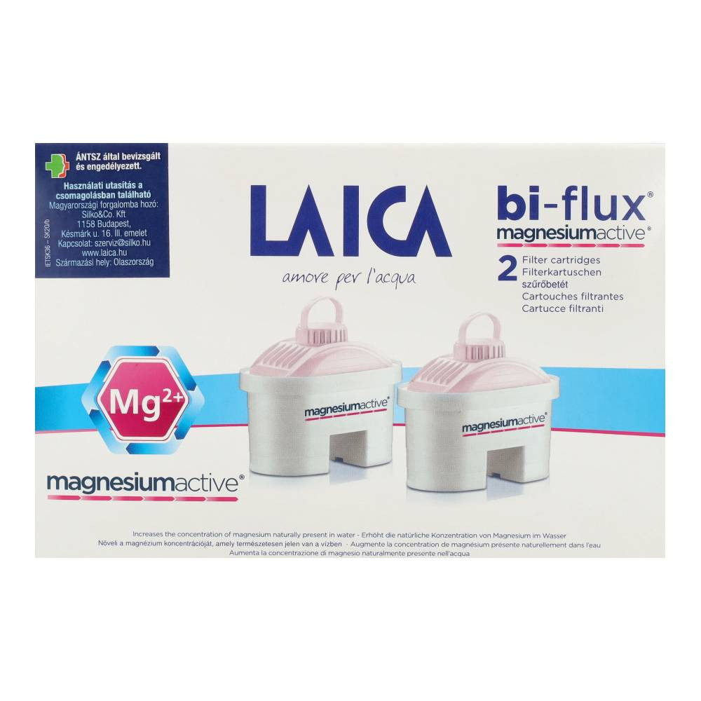 Balení 2 ks filtrů na vodu Laica Bi-Flux s aktivním magnesiumem