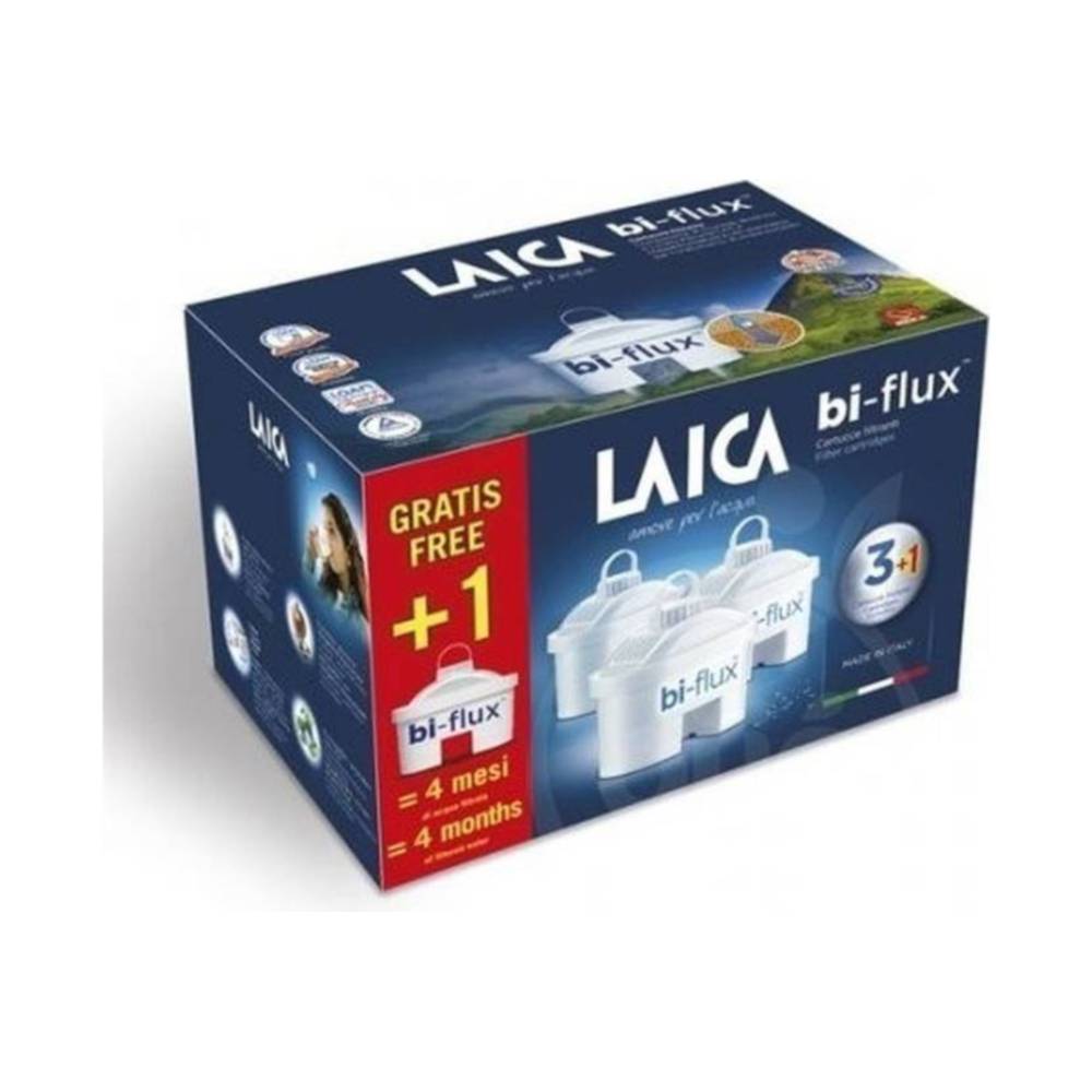 Cartuș filtrant pentru apă Laica bi-flux universal 3 + 1 buc 4 buc