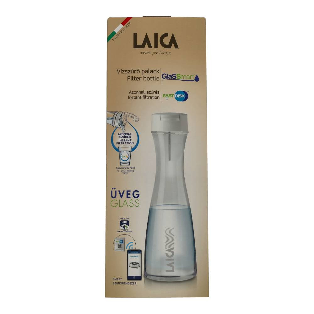 Laica Glass.Vízsz.Palack 1.1L+Szűrőb.1 db