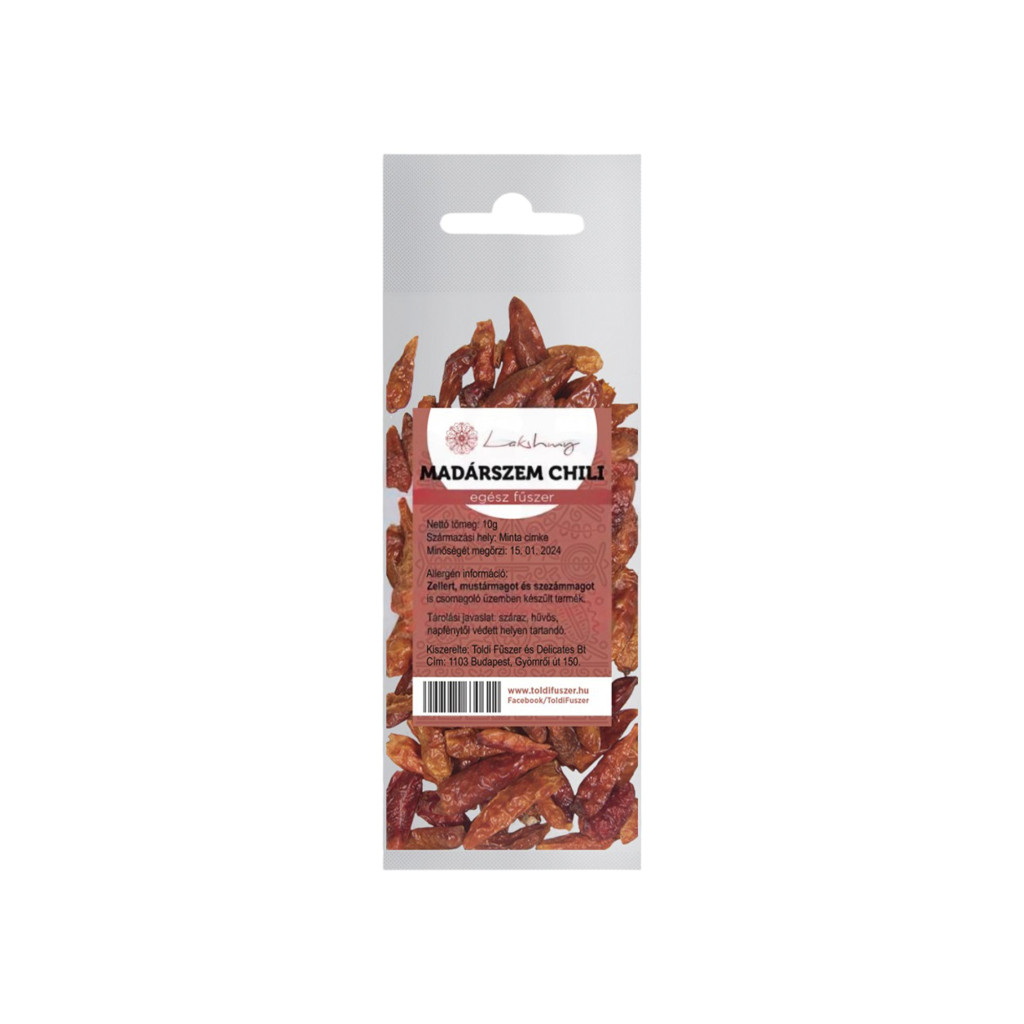 Celý koreň Lakshmi chili, 10g