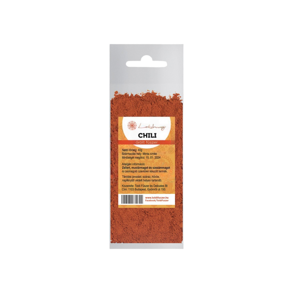 Piper măcinat de chili Lakshmi 40 g