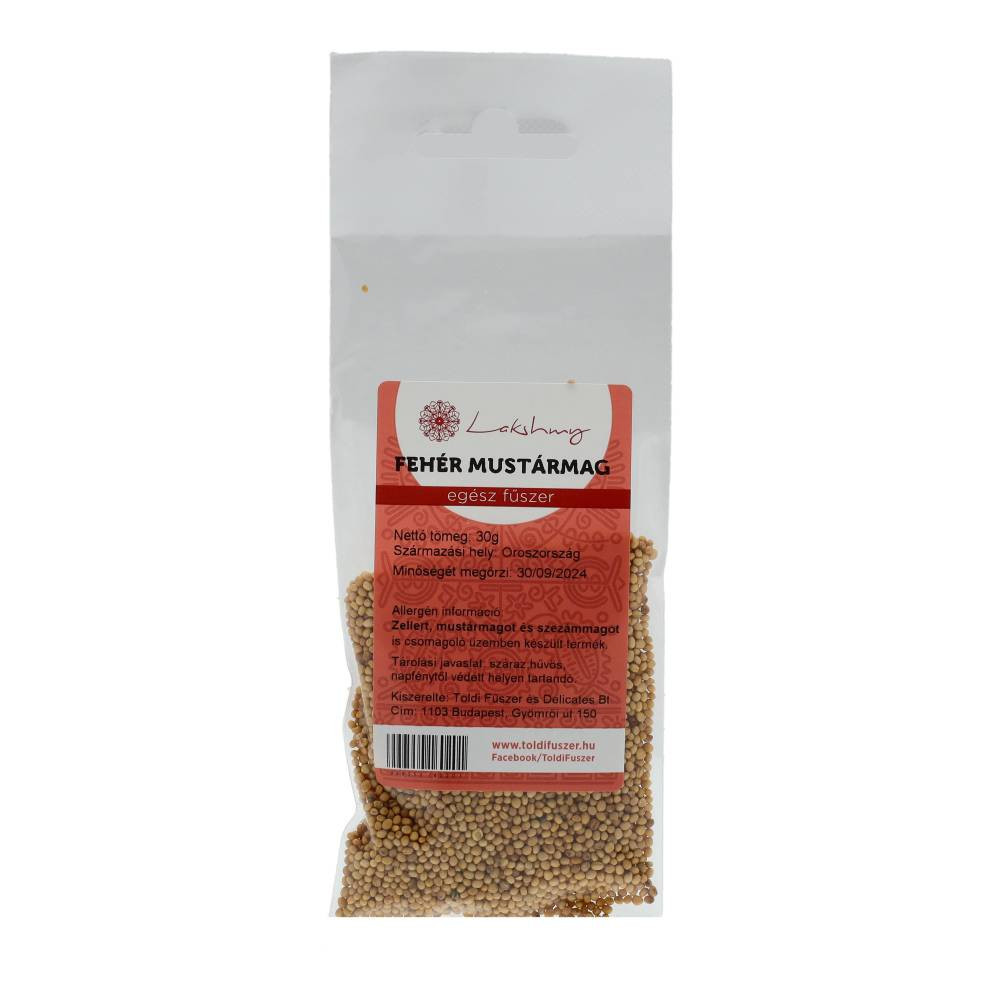 Lakshmi white mustard seeds whole 30 g
