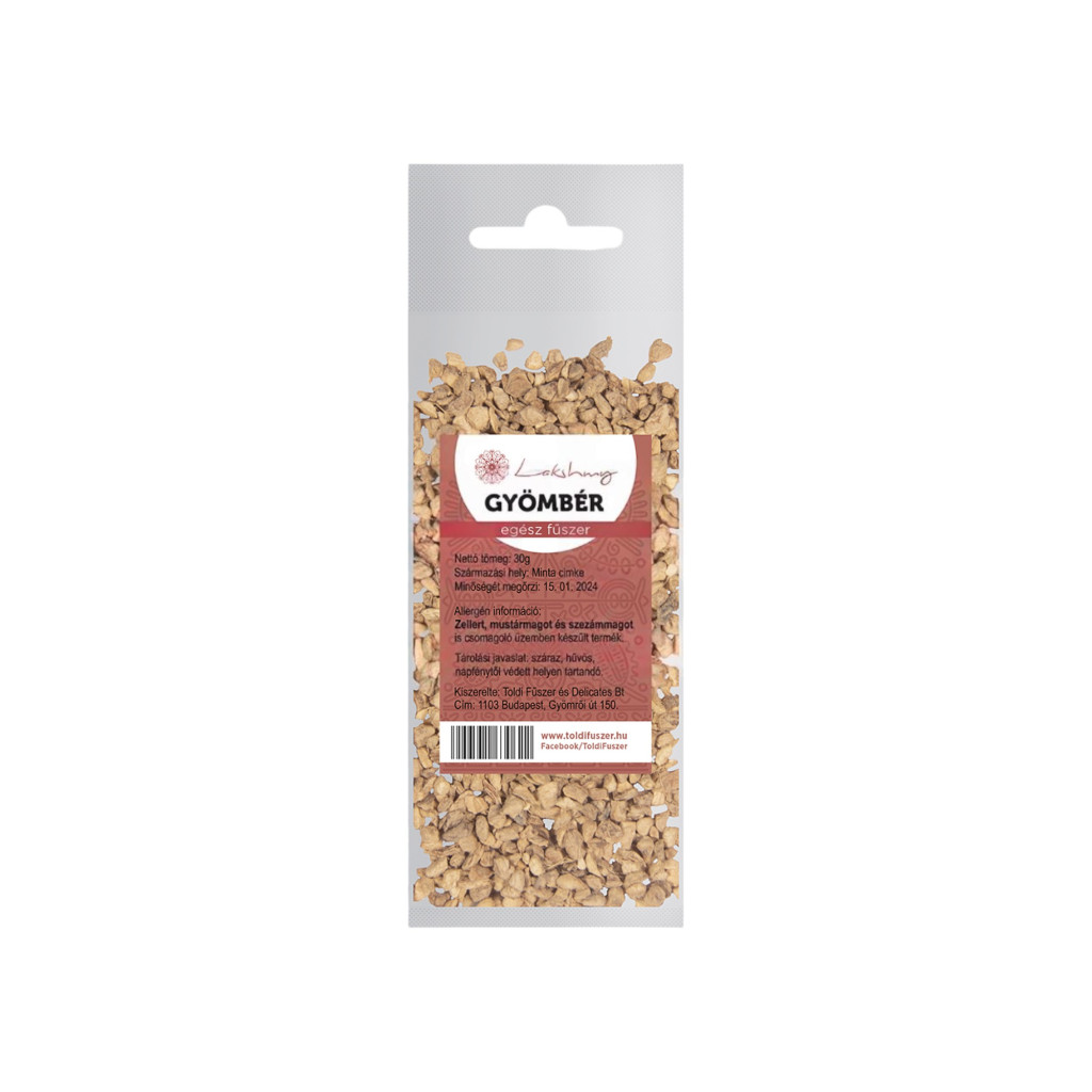 Lakshmi gyömbér darabok 30 g