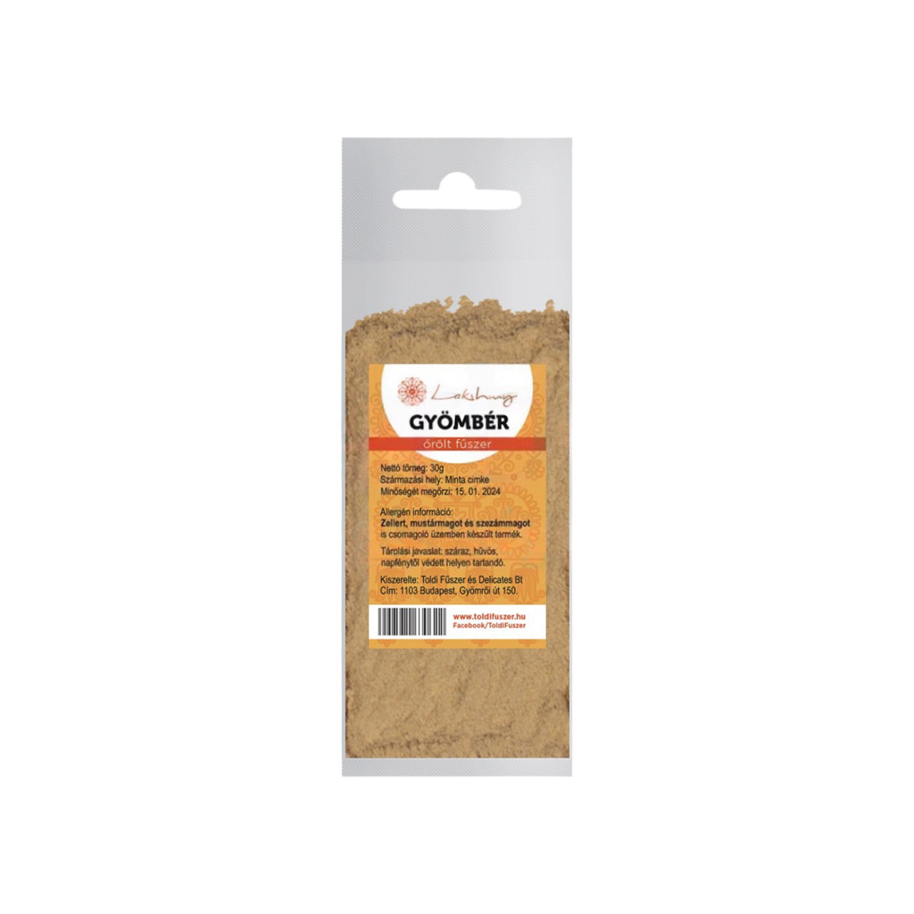 Gemahlener Ingwer Lakshmi 30 g