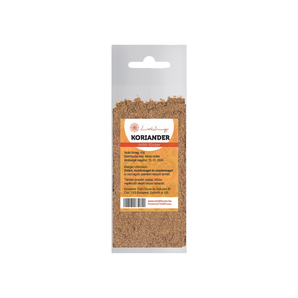 Gemahlener Koriander von Lakshmi 40 g