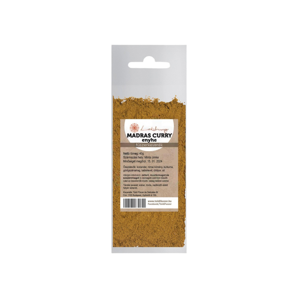 Lakshmi łagodne curry Madras 40 g