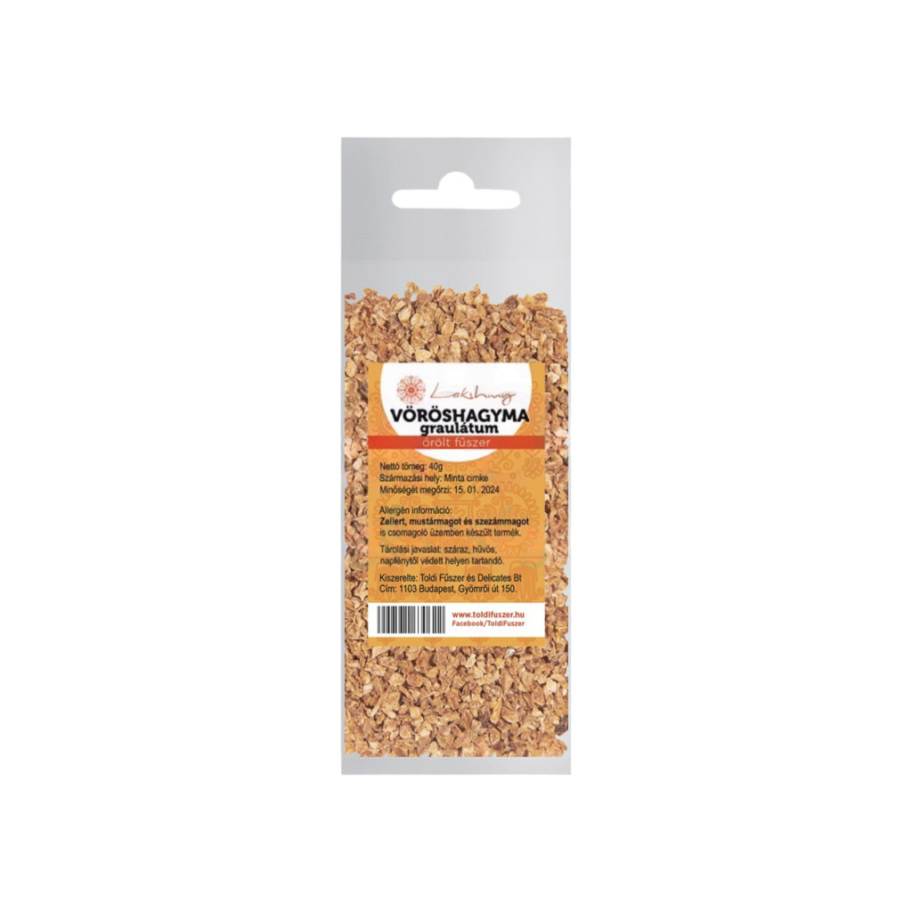 Lakshmi vöröshagyma granulátum 40 g