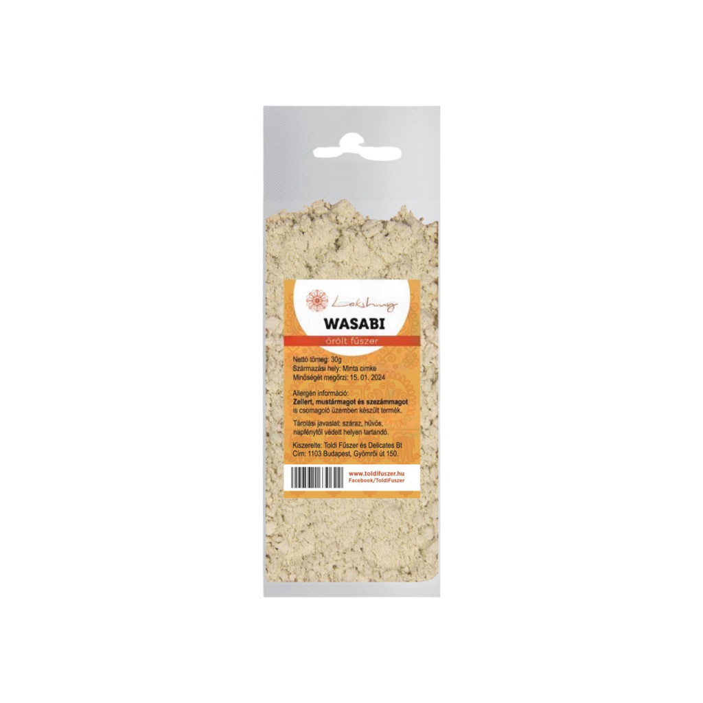 30 g of ground wasabi powder